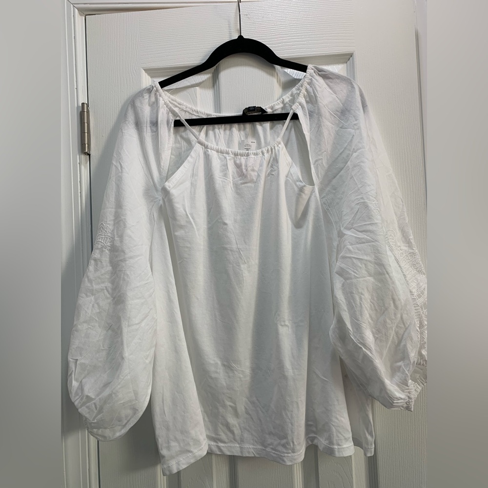 Banana Republic 100% Cotton White Blouse